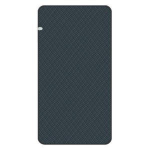 한일의료기매트 인공지능 EMF 탄소 전기요 HI-401F, 모던네이비, 싱글(100 x 200 x 2.5 cm)