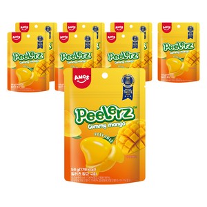 아모스스위츠 필러즈 망고 구미, 56g, 8개