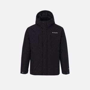 컬럼비아 남녀공용 유니 후드 하프 패딩 점퍼 C64-YUD306