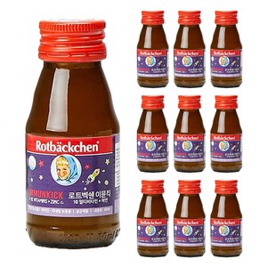 로트벡쉔 이뮨킥 멀티비타민 아연, 10개, 60ml