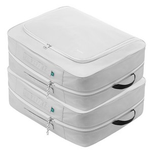 브랜든 2세대 부피순삭 의류 이불 다용도 대형 압축 파우치 2매세트