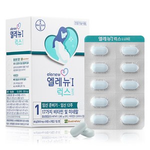 엘레뉴 I 럭스 멀티비타민 48g, 60정, 1개