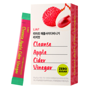 초블레스 리아프 애플사이다비니거 리치맛 제로슈가, 50g, 1개
