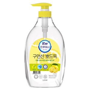 [비건라이프] 참그린 트루워시 구연산 뽀드득 주방세제 레몬향, 1kg, 1개