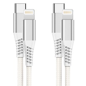 클로버나인 클로프 C타입 to 라이트닝 8핀 PD 초고속 충전 케이블 100W