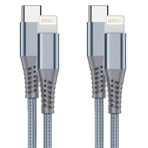 클로버나인 클로프 C타입 to 라이트닝 8핀 PD 초고속 충전 케이블 100W