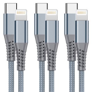 클로버나인 클로프 C타입 to 라이트닝 8핀 PD 초고속 충전 케이블 100W