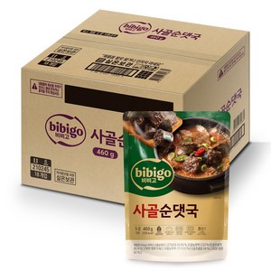 비비고 사골순댓국, 460g, 18개