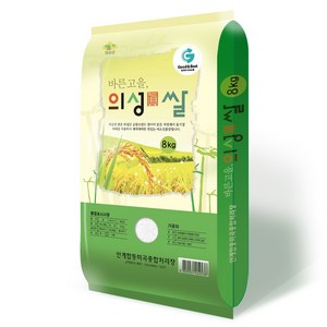 의성진쌀 미소진품 단일미 상등급, 8kg, 1개