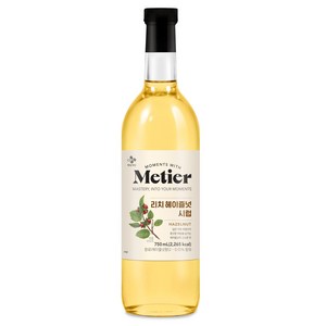 메티에 리치헤이즐넛 시럽, 750ml, 1개