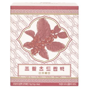 프릳츠 드립백 디카페인, 12g, 6개입, 1개