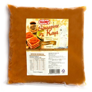 GLORY 싱가포르 프리미엄 카야잼 허니브라운, 1kg, 1개