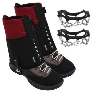 LIBERO 체인 13피크 아이젠 + 숏스패츠 세트