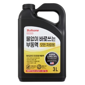 불스원 물없이 바로쓰는 차랑용 부동액, 1개, 3L