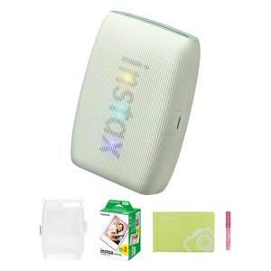 인스탁스 포토프린터 + 미니필름 20p + 투명 케이스 + 오리진 미니앨범 + 미피펜 세트