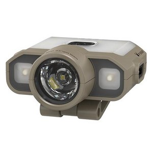 크레모아 캡라이트 캡온 LED UV 충전식 낚시 해루질 등산 헤드랜턴 120D CLPUV-120, 탄, 1개