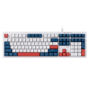 지클릭커 오피스프로 사일런스 M RGB 무소음 방수 유선 키보드