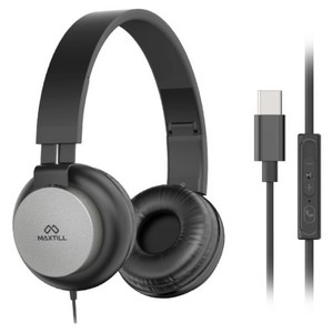 맥스틸 어학 인강 교육 학습용 유선 C타입 USB 헤드셋