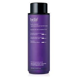 빌리프 유쓰 크리에이터 에이지 넉다운 베리어 토너