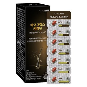 뉴트리코어 헤어그릭스 케라넷 8.68g, 1개, 28정