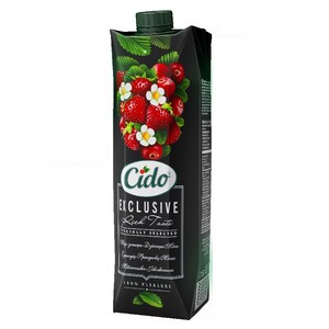 시도 와일드 스트로베리 앤 크랜베리 주스, 1L, 1개