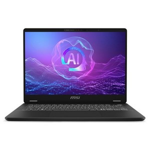 MSI 프레스티지 14 AI 플러스 Evo 그레이 약 14인치에 해당함, 코어Ultra7, 1TB, 32GB, WIN11 Home, 2024.12
