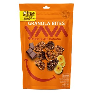 야바 그래놀라 바이트 초콜릿 바나나, 125g, 1개