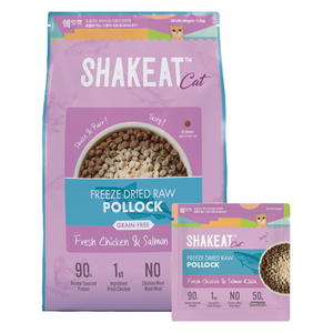 쉨잇 전연령 캣 동결건조 프레시 치킨&살몬 키블 건식사료 24p, 북어, 1.2kg, 1개