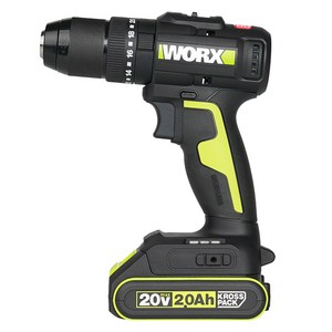 WORX 충전 해머드릴 20V + 2AH 배터리 2p 세트 BL WE216