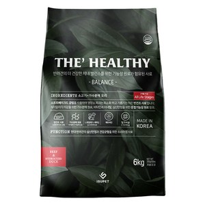 이수펫 강아지 더헬씨 소프트사료 밸런스, 소, 6kg, 1개