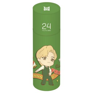 모나미 타이니탄 프러스펜 24색, V, 1개