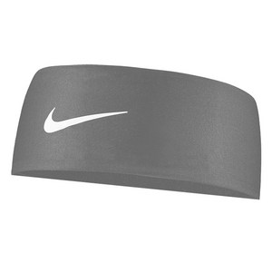 나이키 드라이 핏 와이드 헤어밴드 IB0384-046, 24 x 9 cm, 그레이, 1개