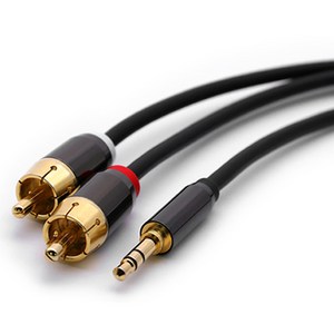 케이블메이트 스테레오 to RCA 2선 고급형 OFC 케이블 2M