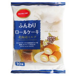 야마우치 밀크 롤케이크 10p, 140g, 1개