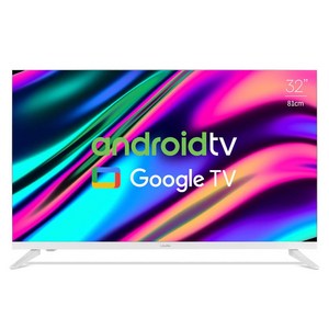 라익미 HD LED 스마트 넘버11 TV, 81.28cm(32인치), V320 오프화이트, 스탠드형, 고객직접설치