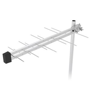 컴스 디지털 TV 실외용 안테나 수신기 + 케이블 10m 세트