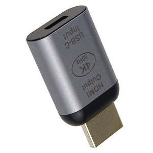 컴스 4K 60Hz UHD USB 3.1 Type C to HDMI 컨버터 변환 젠더