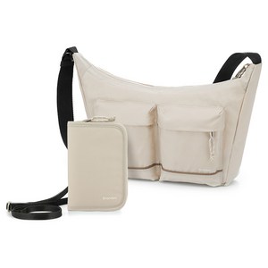 브랜든 여행용 세이프 크로스 바디백 + 월렛백 세트