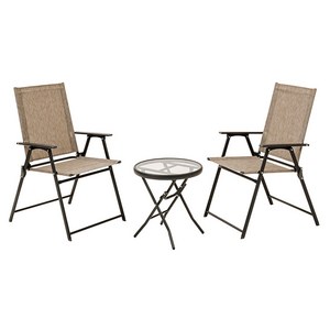 타카쇼 테라스 폴딩 테이블 체어 세트