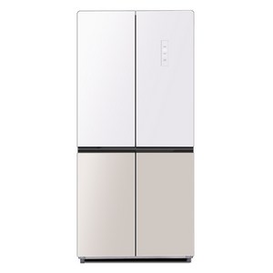하이얼 글램 글라스 433L 4도어 냉장고 방문설치