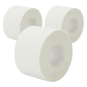 크리다 KRIDA C-tape 스포츠 테이프 화이트 3.8cm x 9.1m, 3개, 1개입