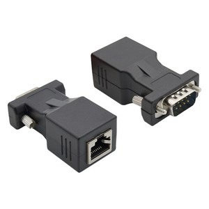 컴스 RS232 9Pin M to RJ45 F 시리얼 젠더 2p