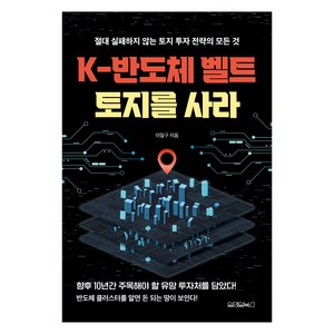 K-반도체 벨트 토지를 사라:절대 실패하지 않는 토지 투자 전략의 모든 것, 원앤원북스, 이일구