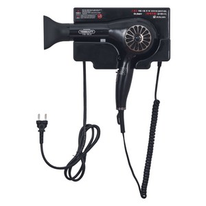 예스뷰티 항공모터 회전코드 벽걸이형 헤어드라이어 1700W
