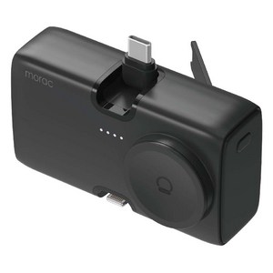 모락 큐잉 4IN1 C타입 8핀 도킹형 갤럭시워치 멀티 보조배터리 5000mAh