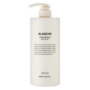 아브카 퓨어 앤 마일드 세라마이드 바디로션 블랑쉬향, 800ml, 1개