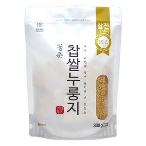 청춘누룽지 찹쌀 누룽지, 800g, 1개