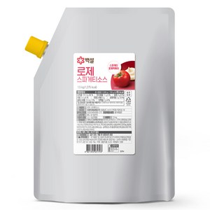 백설 로제 스파게티 소스, 1.5kg, 1개