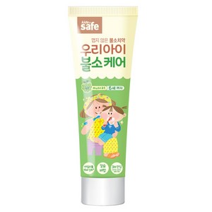 키즈세이프 우리아이 불소케어 치약 1~6세, 60g, 1개