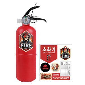 카템 ABC 분말 차량용 소화기, 무광레드, 700g, 1개